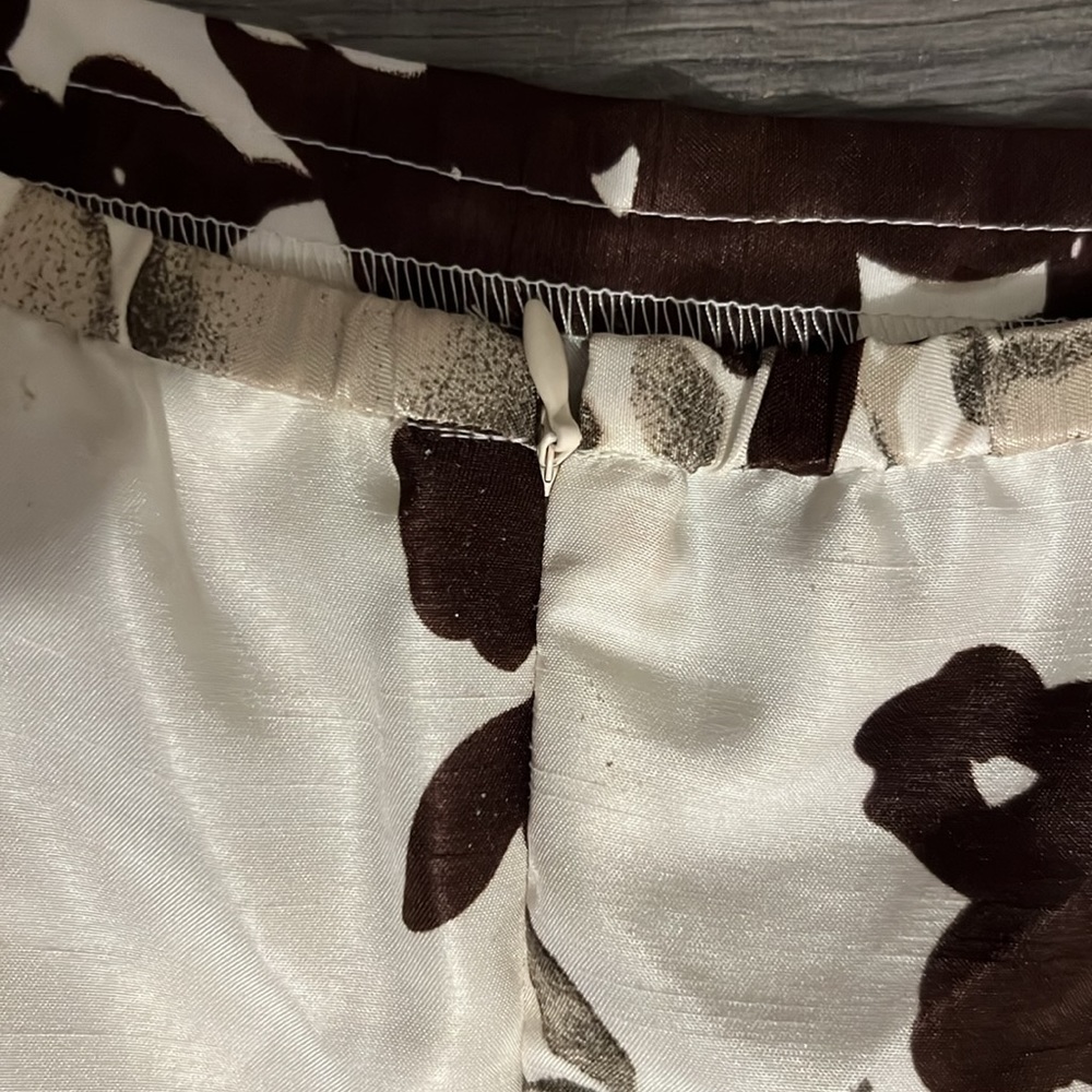 KS Collection floral print midi skirt for women. Size 10 - Picture 4 of 5